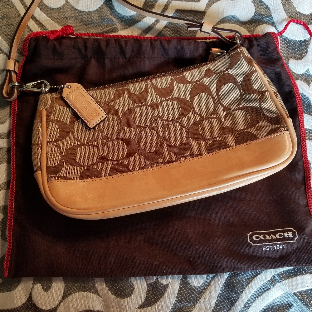 Authentic Coach wristlet